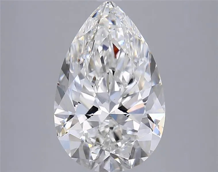 3.17ct Pear Lab Grown Diamond (Colour G, Clarity VS1, IGI Certified)