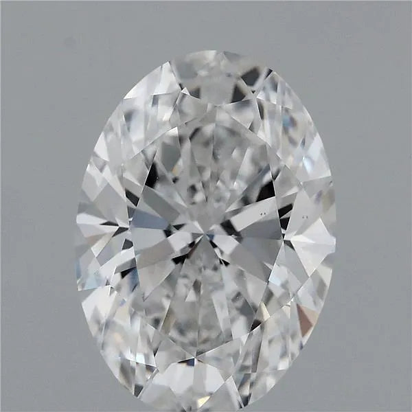 3.18ct Oval Lab Grown Diamond (Colour D, Clarity VS1, IGI Certified)