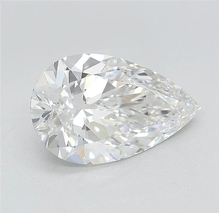 3.18ct Pear Lab Grown Diamond (Colour E, Clarity VVS2, Cut EX, IGI Certified)