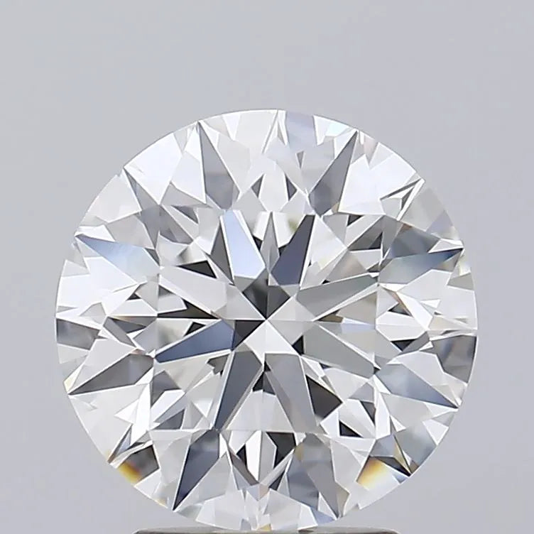 3.18ct Round Lab Grown Diamond (Colour E, Clarity IF, Cut ID, IGI Certified)