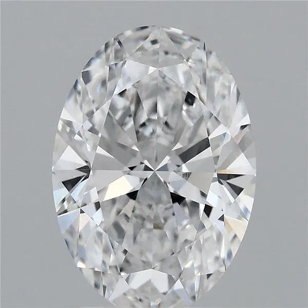 3.19ct Oval Lab Grown Diamond (Colour D, Clarity VVS1, IGI Certified)