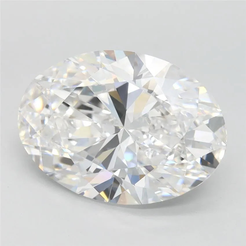 3.19ct Oval Lab Grown Diamond (Colour E, Clarity IF, IGI Certified)