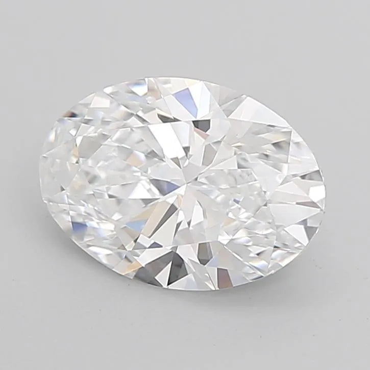 3.20ct Oval Lab Grown Diamond (Colour D, Clarity VVS1, Cut EX, IGI Certified)
