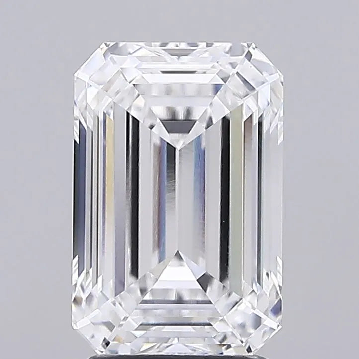 3.21ct Emerald Lab Grown Diamond (Colour E, Clarity VVS1, IGI Certified)
