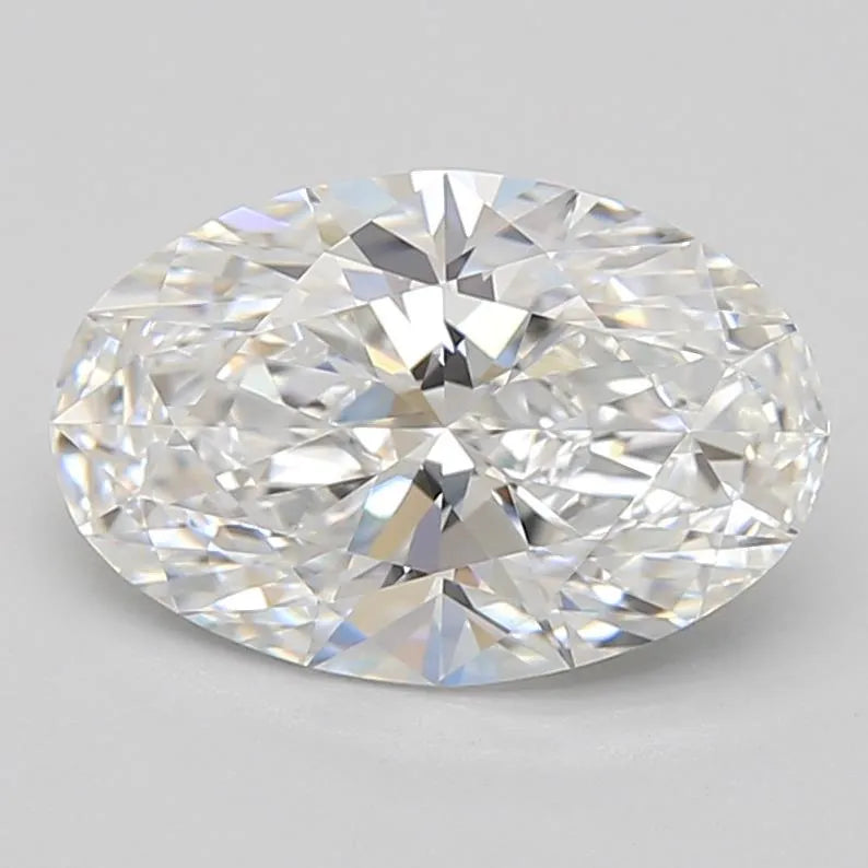 3.21ct Oval Lab Grown Diamond (Colour F, Clarity IF, GIA Certified)