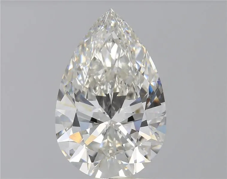3.21ct Pear Lab Grown Diamond (Colour G, Clarity VVS2, IGI Certified)