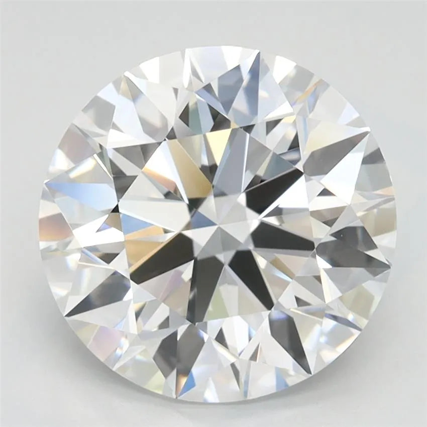 3.21ct Round Lab Grown Diamond (Colour D, Clarity IF, Cut ID, IGI Certified)