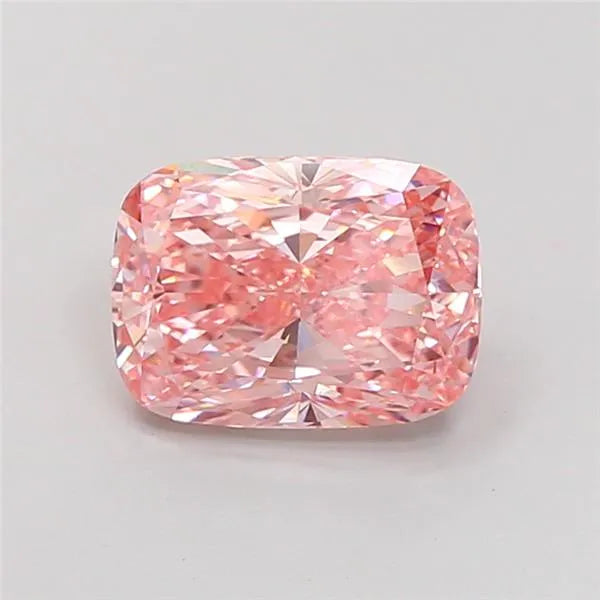 3.22ct Cushion modified Lab Grown Diamond (Colour Fancy Vivid Pink, Clarity VVS2, IGI Certified)
