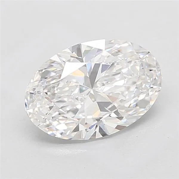 3.22ct Oval Lab Grown Diamond (Colour D, Clarity VVS1, IGI Certified)