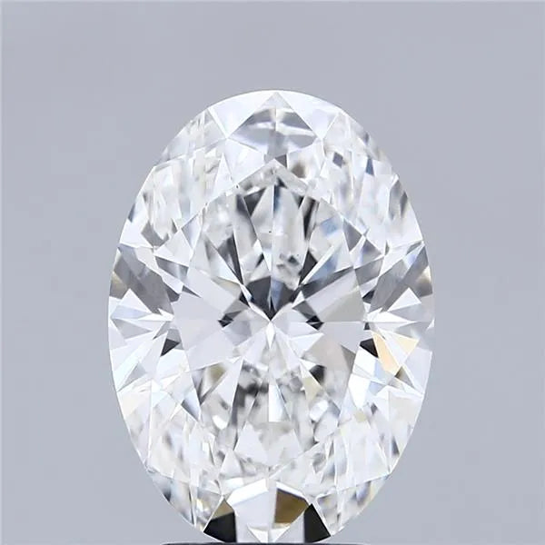 3.22ct Oval Lab Grown Diamond (Colour E, Clarity VS1, IGI Certified)