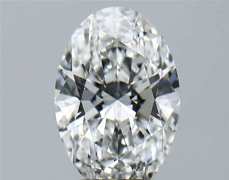 3.22ct Oval Lab Grown Diamond (Colour E, Clarity VVS2, IGI Certified)