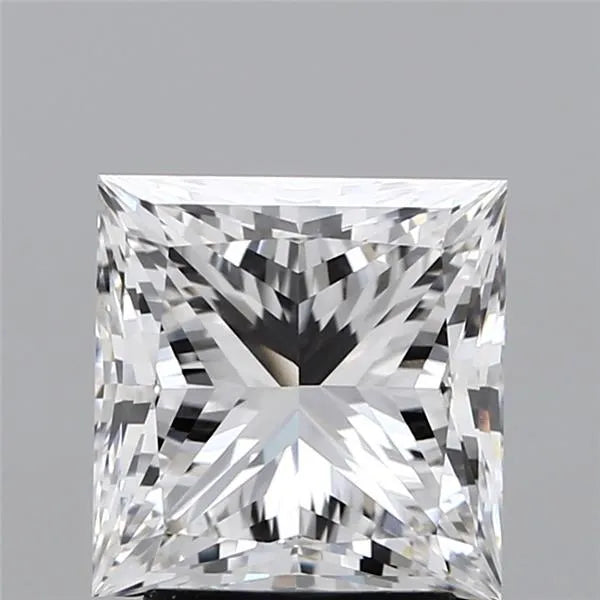 3.22ct Princess Lab Grown Diamond (Colour G, Clarity VVS2, IGI Certified)