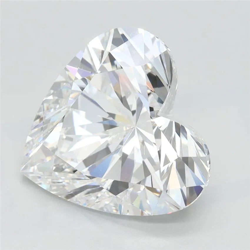 3.23ct Heart Lab Grown Diamond (Colour D, Clarity IF, IGI Certified)