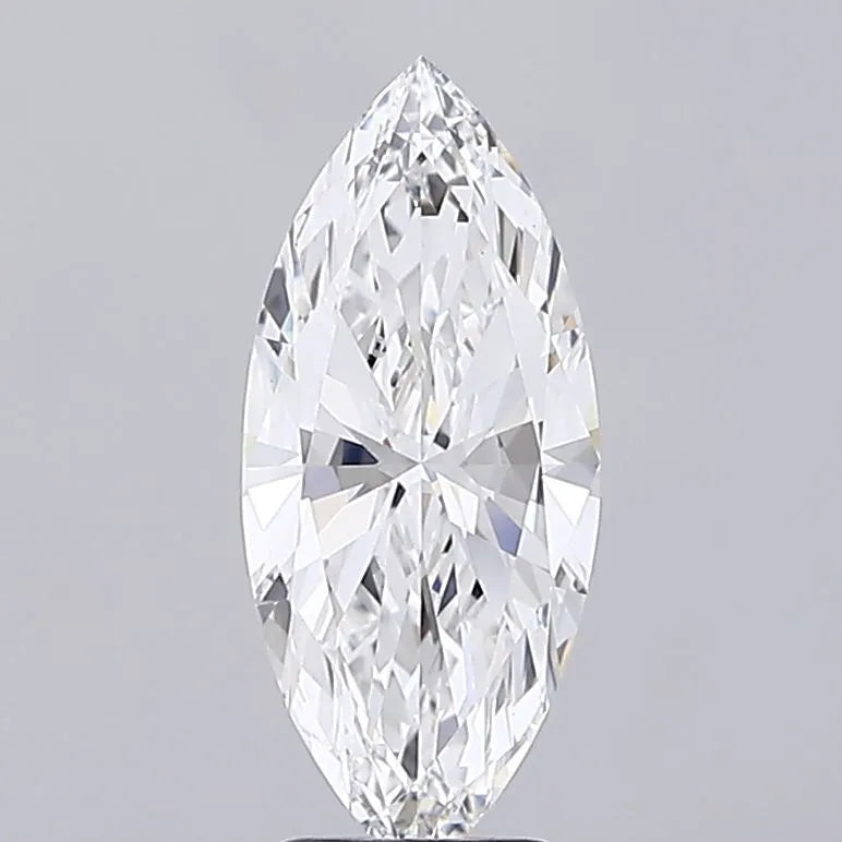 3.23ct Marquise Lab Grown Diamond (Colour E, Clarity VVS2, IGI Certified)