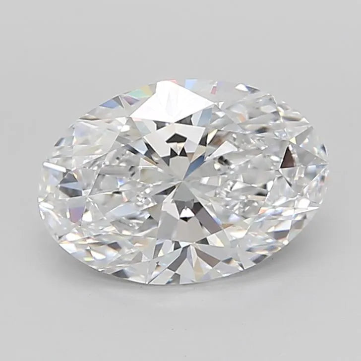 3.23ct Oval Lab Grown Diamond (Colour D, Clarity VVS1, IGI Certified)