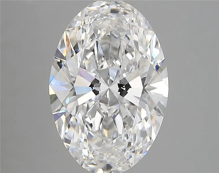 3.23ct Oval Lab Grown Diamond (Colour E, Clarity VVS2, IGI Certified)
