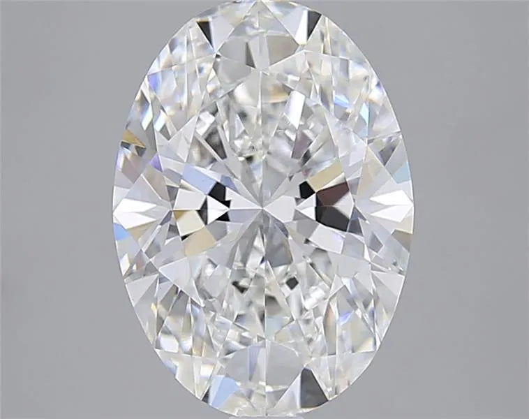 3.24ct Oval Lab Grown Diamond (Colour G, Clarity VVS2, IGI Certified)