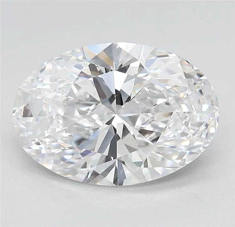 3.25ct Oval Lab Grown Diamond (Colour D, Clarity VVS1, Cut EX, IGI Certified)