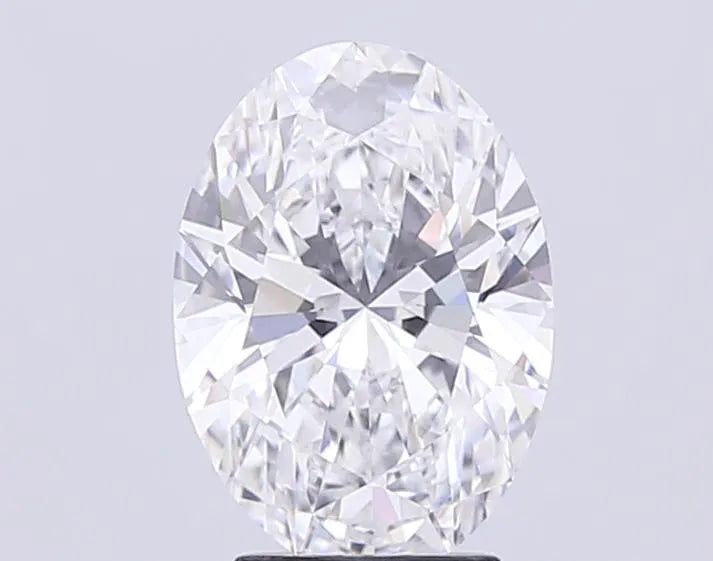 3.25ct Oval Lab Grown Diamond (Colour D, Clarity VVS1, IGI Certified)
