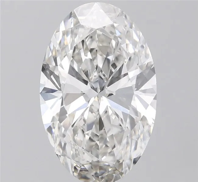 3.25ct Oval Lab Grown Diamond (Colour G, Clarity VS1, IGI Certified)