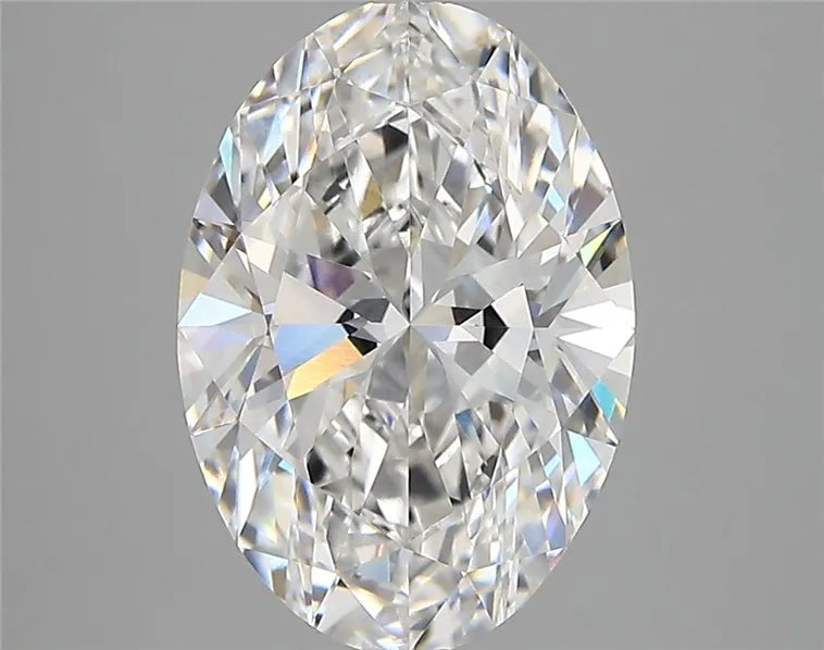3.26ct Oval Lab Grown Diamond (Colour E, Clarity VVS2, IGI Certified)