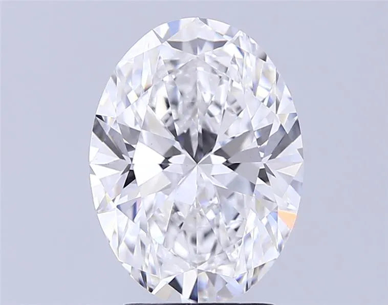 3.26ct Oval Lab Grown Diamond (Colour E, Clarity VVS2, IGI Certified)