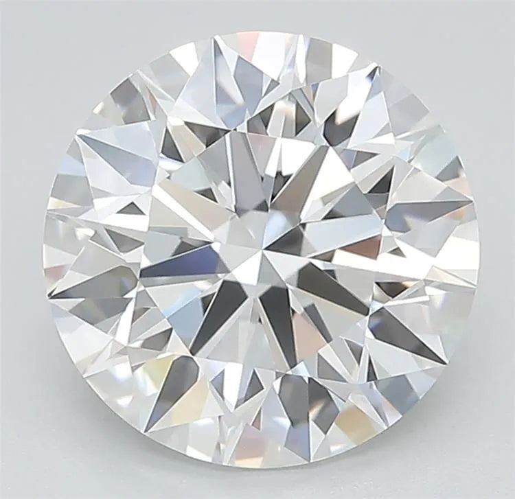 3.26ct Round Lab Grown Diamond (Colour D, Clarity IF, Cut ID, IGI Certified)