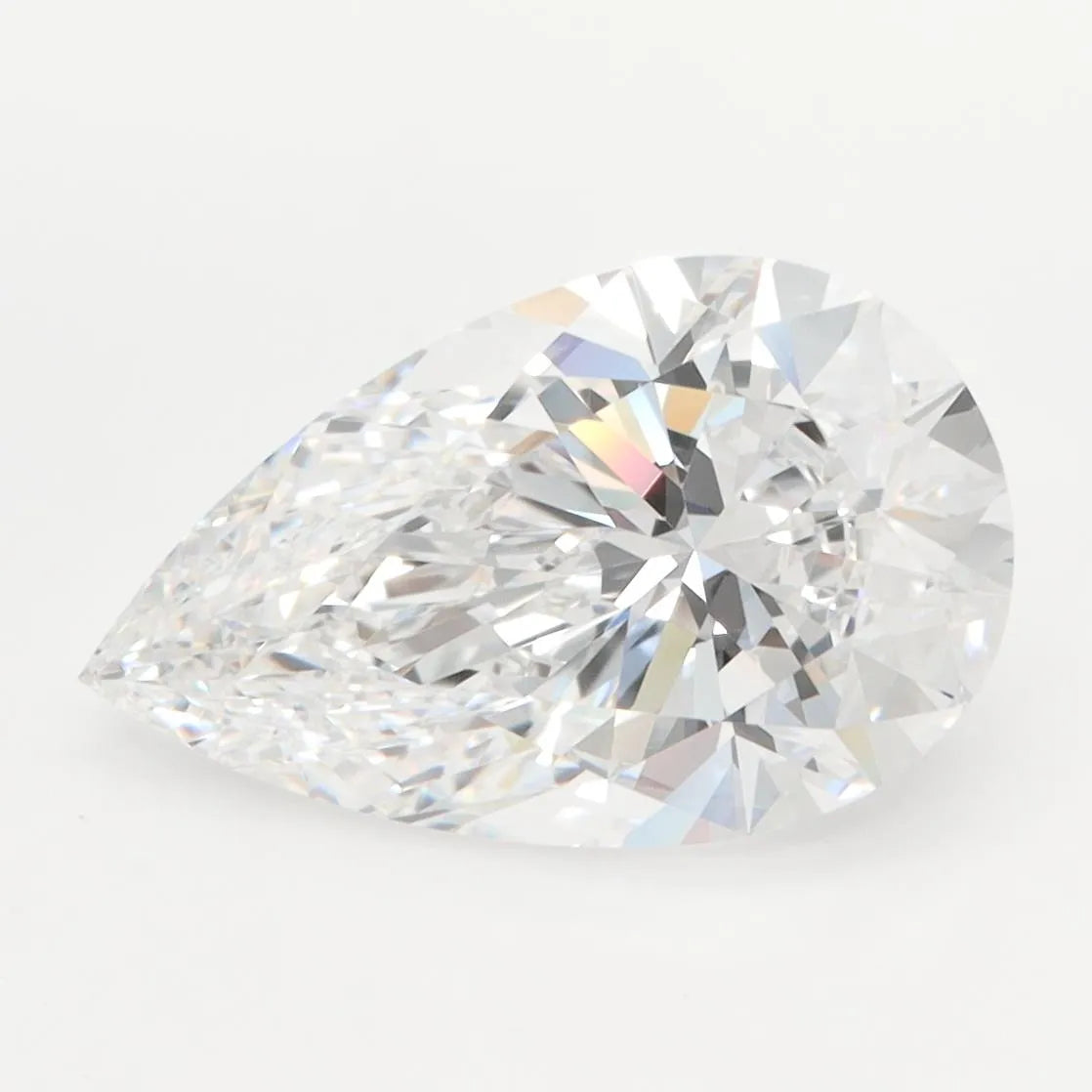3.28ct Pear Lab Grown Diamond (Colour D, Clarity VVS1, GIA Certified)