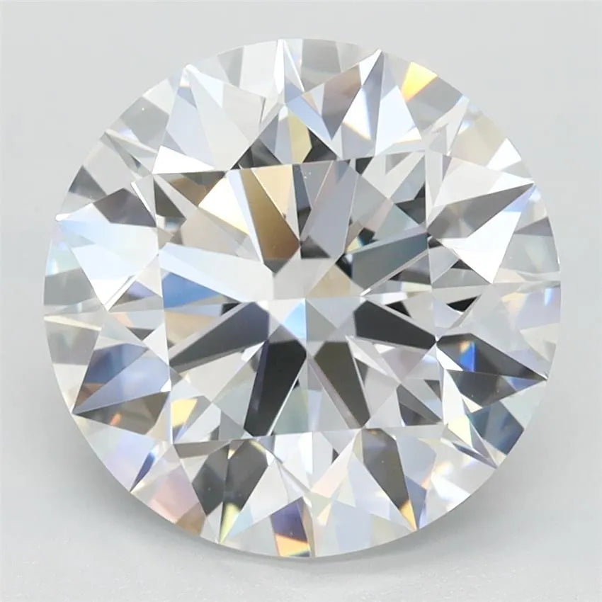 3.28ct Round Lab Grown Diamond (Colour D, Clarity IF, Cut ID, IGI Certified)