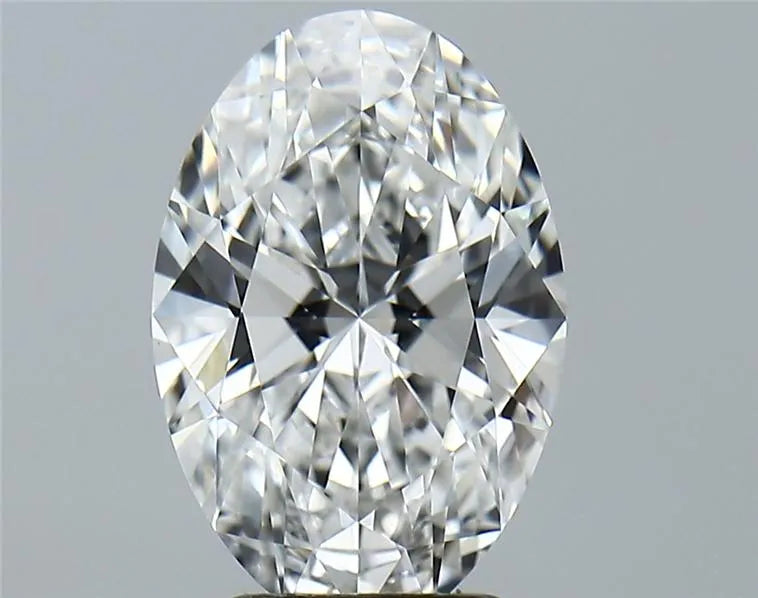 3.29ct Oval Lab Grown Diamond (Colour E, Clarity VVS2, IGI Certified)
