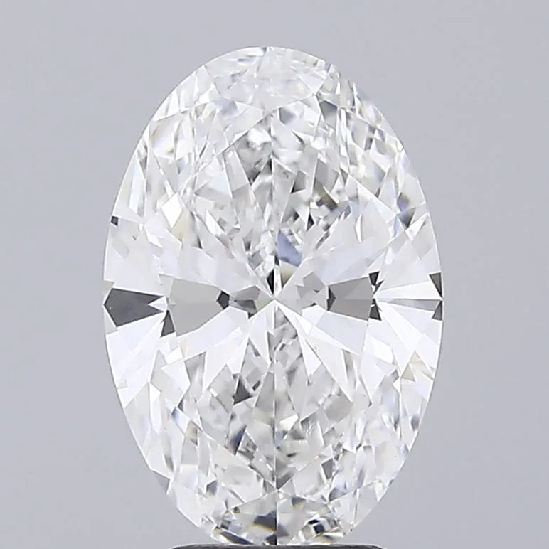 3.30ct Oval Lab Grown Diamond (Colour E, Clarity VS1, IGI Certified)