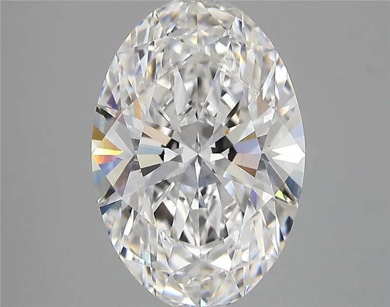 3.31ct Oval Lab Grown Diamond (Colour D, Clarity VVS2, IGI Certified)