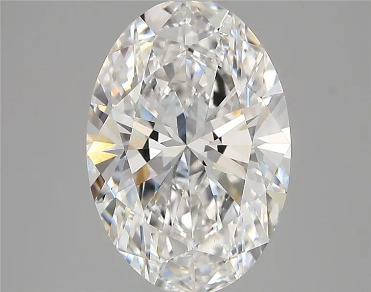 3.31ct Oval Lab Grown Diamond (Colour E, Clarity VVS2, IGI Certified)