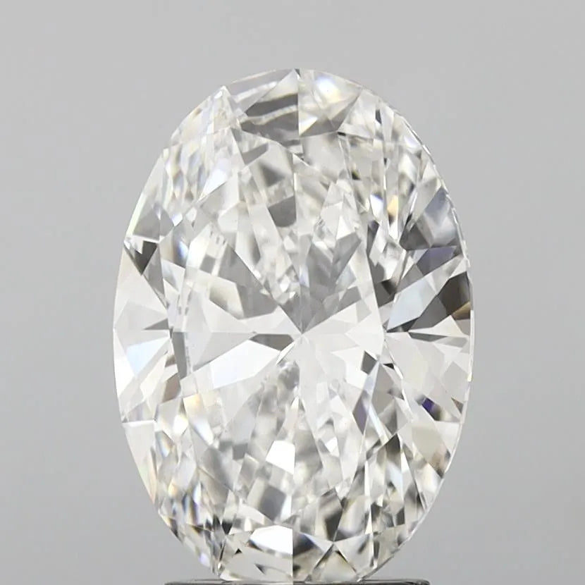 3.31ct Oval Lab Grown Diamond (Colour G, Clarity VS1, IGI Certified)