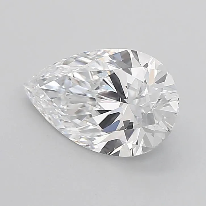 3.31ct Pear Lab Grown Diamond (Colour D, Clarity VVS1, Cut EX, IGI Certified)