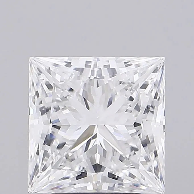 3.31ct Princess Lab Grown Diamond (Colour D, Clarity VVS1, IGI Certified)