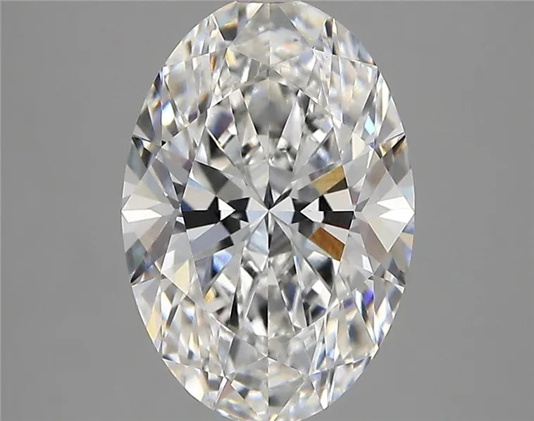 3.32ct Oval Lab Grown Diamond (Colour E, Clarity VVS2, IGI Certified)