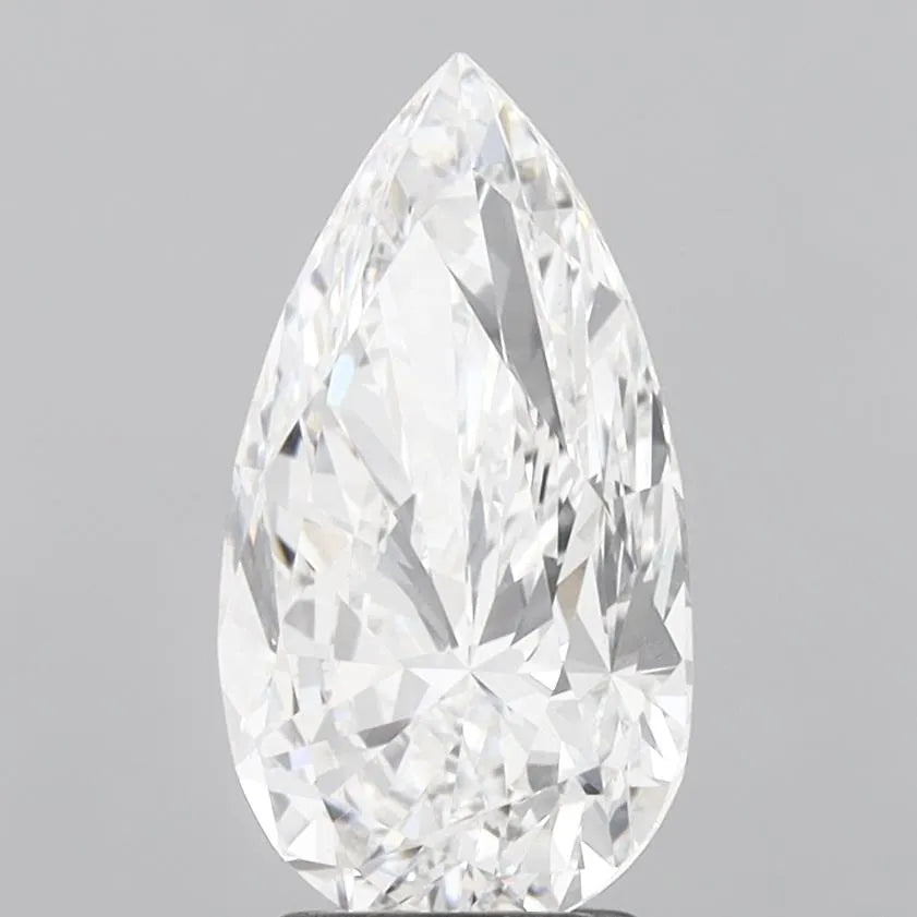 3.33ct Pear Lab Grown Diamond (Colour D, Clarity VS1, IGI Certified)