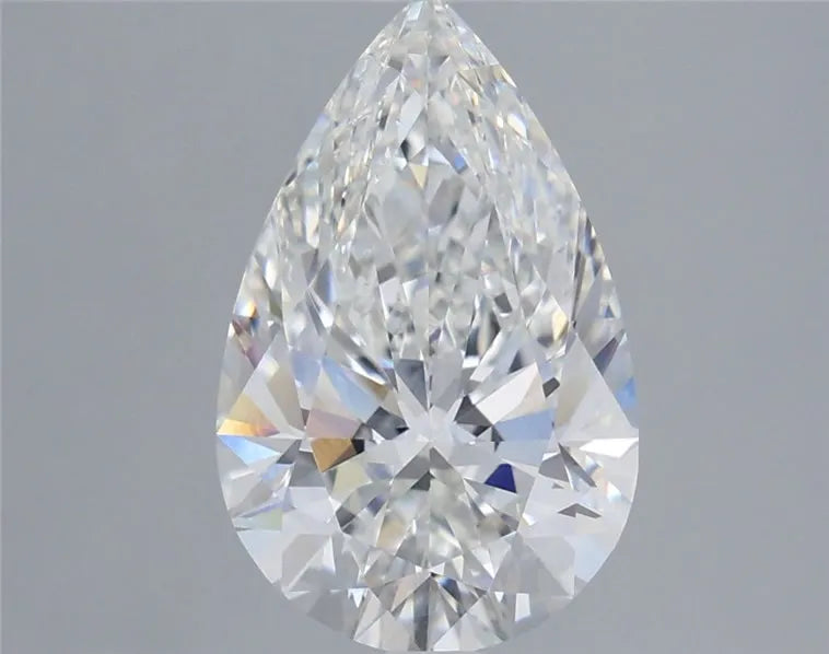 3.33ct Pear Lab Grown Diamond (Colour F, Clarity VVS2, IGI Certified)