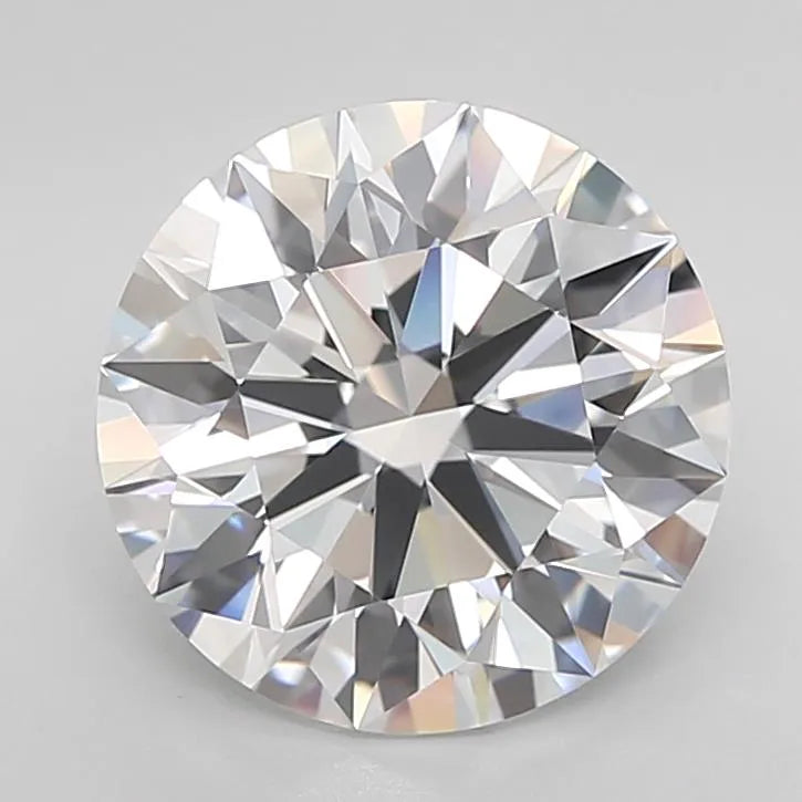 3.33ct Round Lab Grown Diamond (Colour D, Clarity IF, Cut ID, IGI Certified)