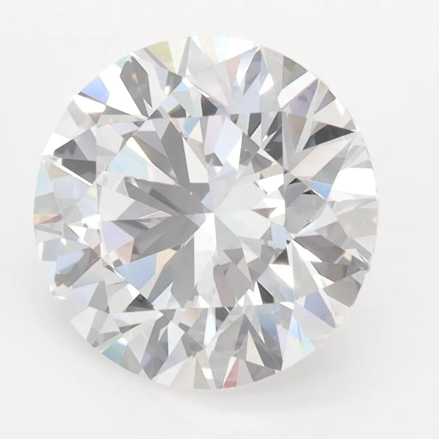 3.33ct Round Lab Grown Diamond (Colour D, Clarity IF, Cut ID, IGI Certified)