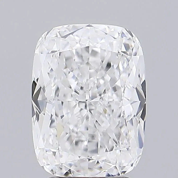 3.34ct Cushion modified Lab Grown Diamond (Colour D, Clarity VVS2, IGI Certified)