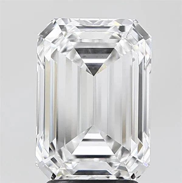 3.34ct Emerald Lab Grown Diamond (Colour D, Clarity VVS1, IGI Certified)