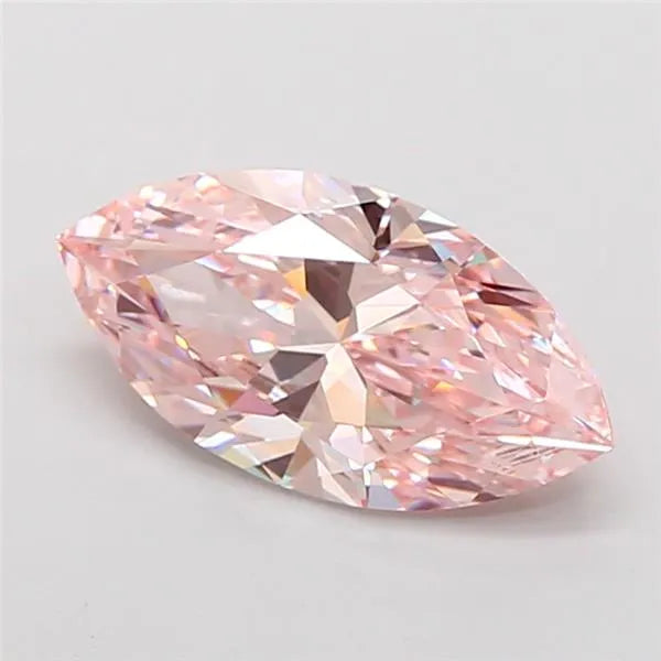 3.36ct Marquise Lab Grown Diamond (Colour Fancy Intense Pink, Clarity VVS2, IGI Certified)