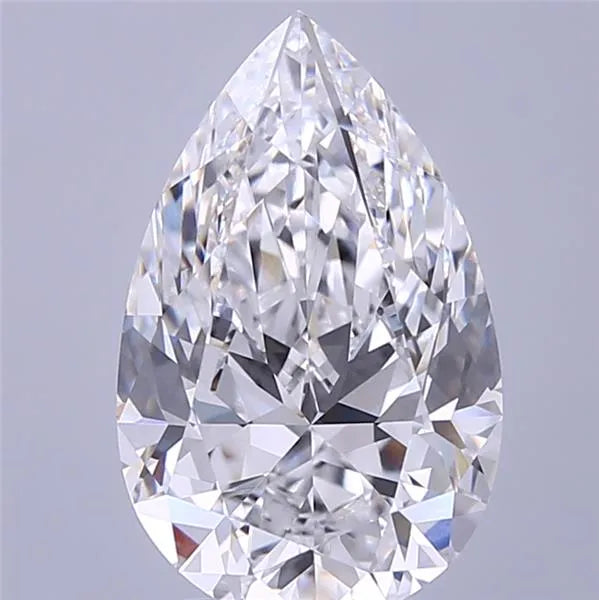 3.36ct Pear Lab Grown Diamond (Colour D, Clarity VVS1, IGI Certified)