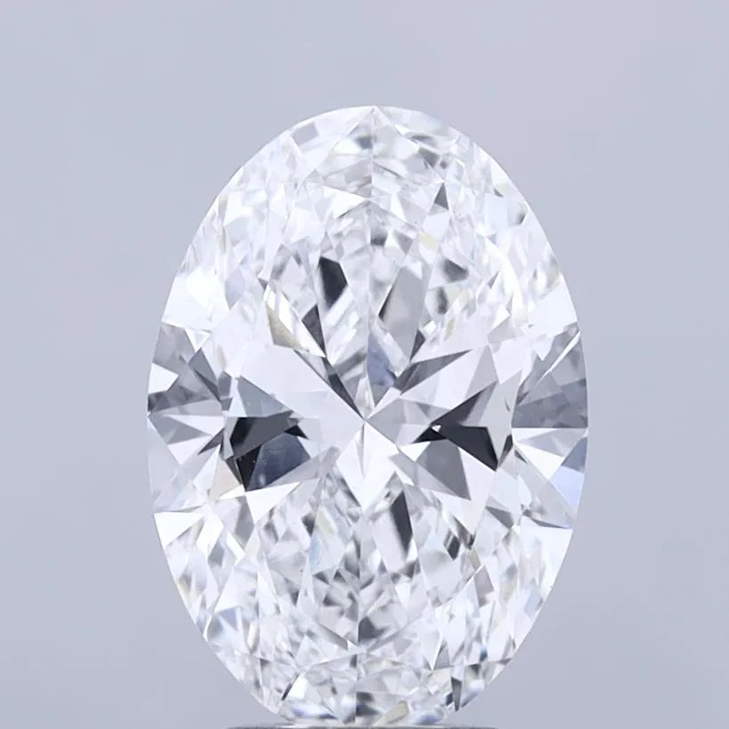 3.37ct Oval Lab Grown Diamond (Colour E, Clarity VS1, IGI Certified)