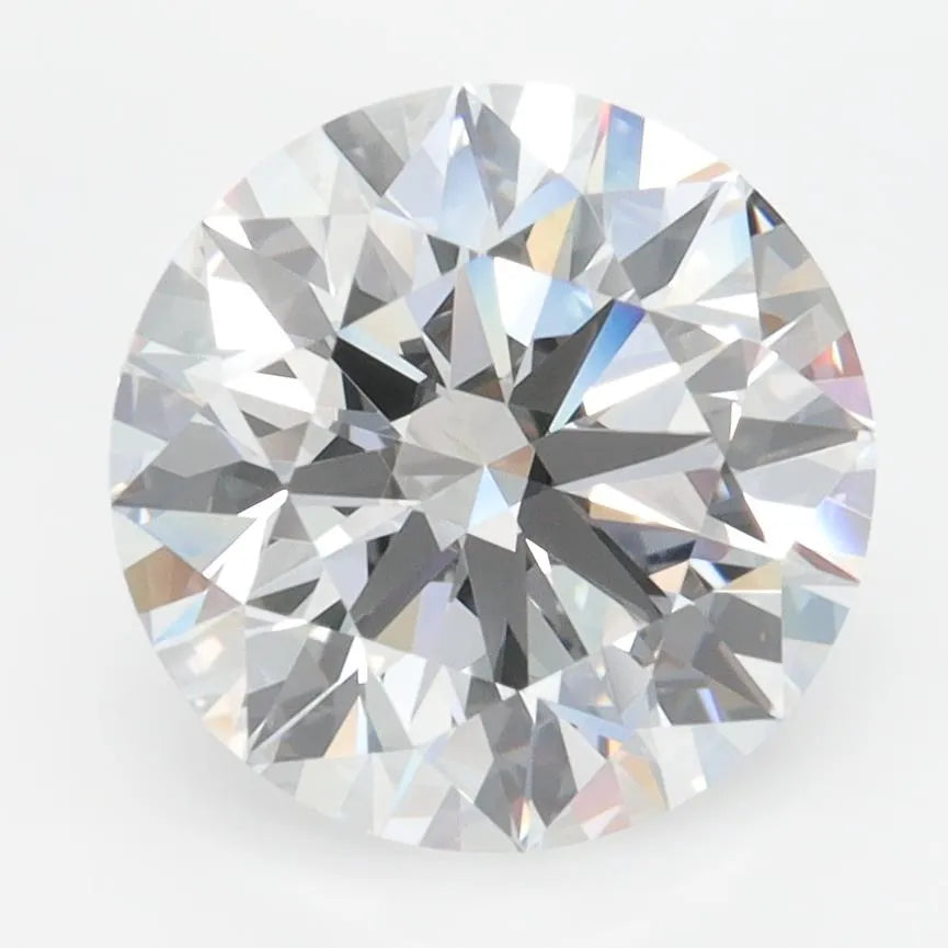 3.37ct Round Lab Grown Diamond (Colour D, Clarity IF, Cut ID, IGI Certified)