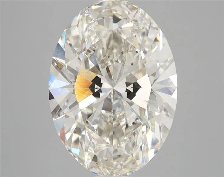 3.38ct Oval Lab Grown Diamond (Colour H, Clarity VVS2, IGI Certified)
