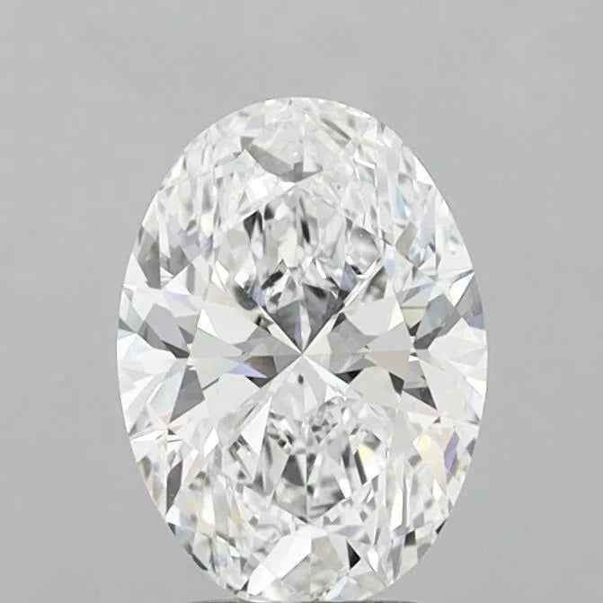 3.40ct Oval Lab Grown Diamond (Colour D, Clarity VVS1, IGI Certified)
