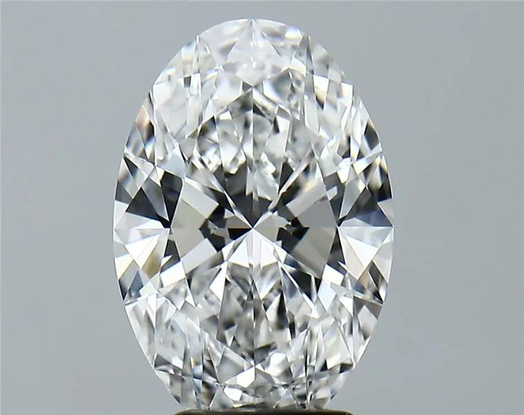 3.40ct Oval Lab Grown Diamond (Colour E, Clarity VVS2, IGI Certified)